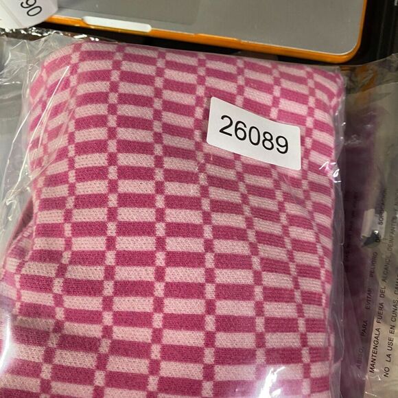 ModOnTrend Dress Women L Large Pink Geometric Shift Midi Sleeveless Halter Neck - Picture 9 of 9